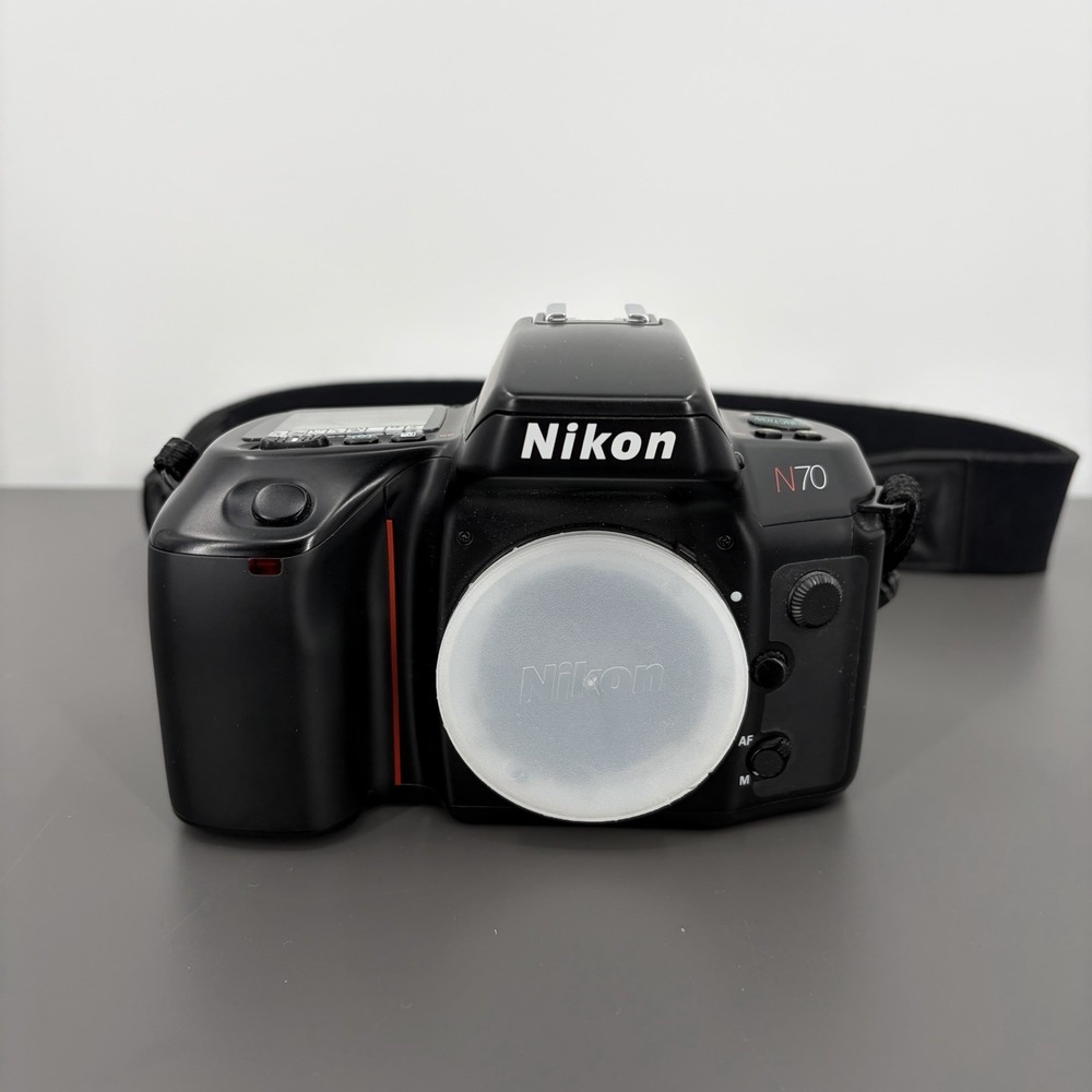 [NIKON] N70 AF 35mm Film SLR Camera Body Only Tested W/‎ 2X New Films - Picture 2 of 10